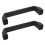 2Pcs Tür Griff Pull Bar 180mm Loch Abstand Nylon 6