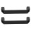 2Pcs Tür Griff Pull Bar 180mm Loch Abstand Nylon 10