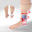 Adjustable Foot Drop Orthosis Ankle Corrector Brace Support S/M 2