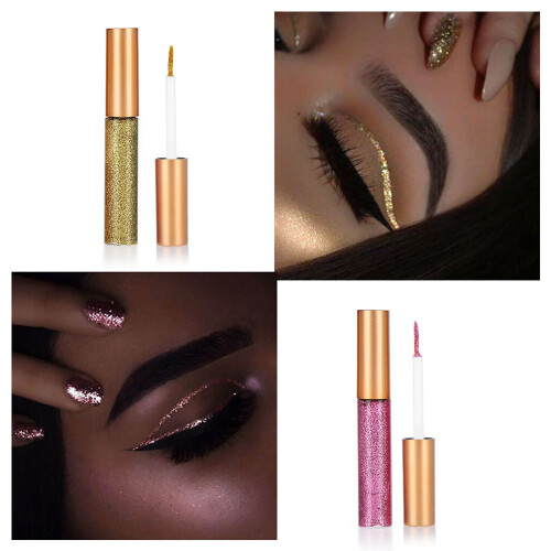 10-farbiges Glitter Metallic Eyeliner 1