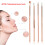 4Pcs Rose Gold Stainless Steel Acne Remover 2