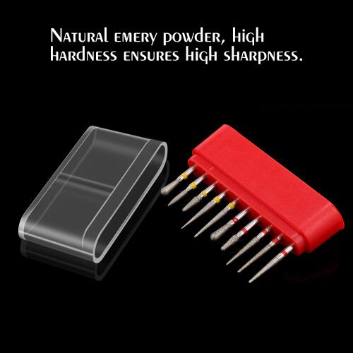 10x Dental High-Speed Burs Set Diamond Drill Bits Teeth Polish 1