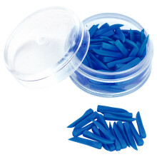 100x tandheelkundige diastema wiggen blauw