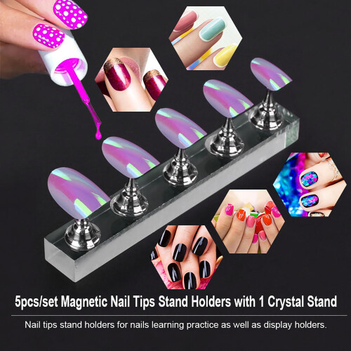 Transparenter Acryl-Nagelständer Maniküre-Board