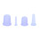 4pz Set Vasche Silicone Massaggio Anticellulite 4