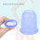 4pz Set Vasche Silicone Massaggio Anticellulite 5
