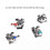 Base Mesh Mini Roth 022 Metallo 10pz 4
