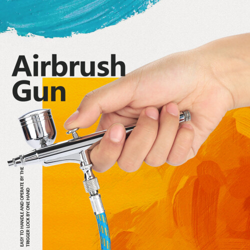 Airbrush Kit 0.2/0.5mm Gun 1