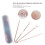4-delig Blackhead Extractor Set Zwart 2