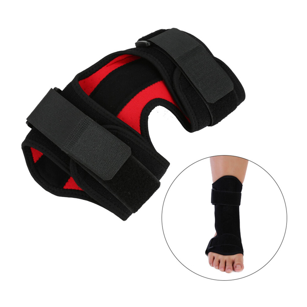 Adjustable Knee Ankle Support Brace Sprain Foot