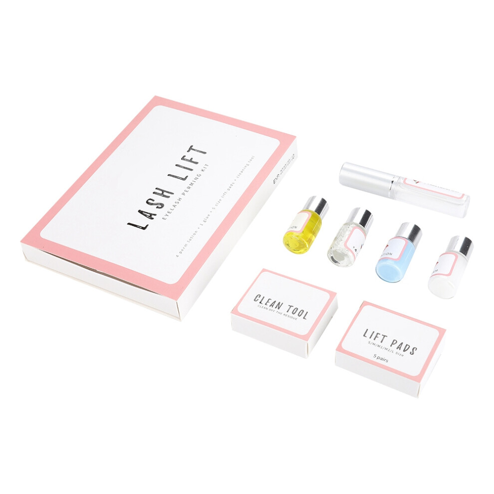 Makeup Eyelash Perming Kit Long/Short Lash Curler Lotion