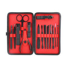 15-delig Roestvrij Staal Nagelknipper Set Rood