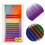 Regenbogen-Wimpernverlängerung 10mm Farbverlauf 3