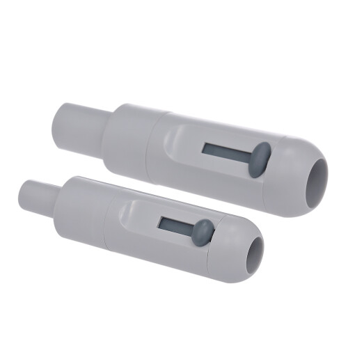 2pcs Plastic Saliva Suction Handle Adjustable Valve Autoclavable 2