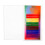 Regenbogen-Wimpernverlängerung 10mm Farbverlauf 5