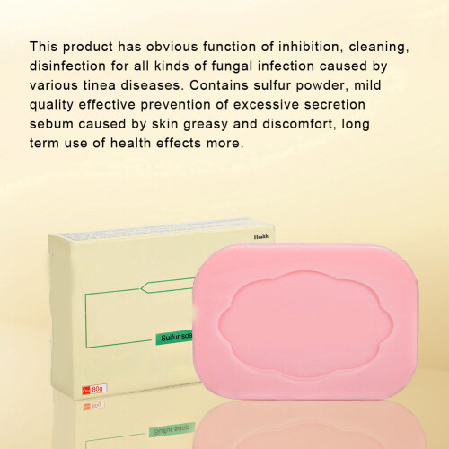 80g Sulfur Soap Acne Cleansing Bath 1