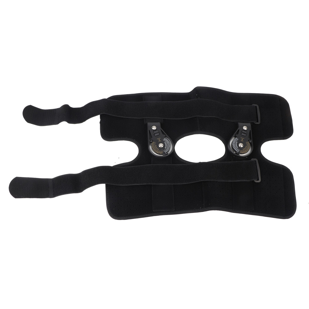Oper Adjustable Knee Joint Support Orthosis Brace Ankle Strap