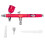 Red 0.2mm Gravity Feed Airbrush Gun Art Tattoo 1