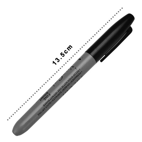 6 Kleuren Waterproof Tattoo Pen Permanent Makeup 1