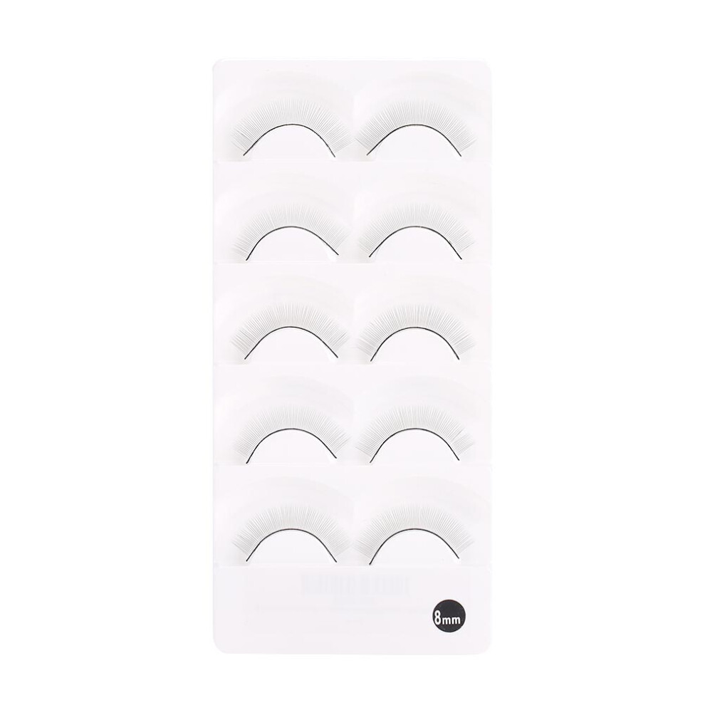 5 Pairs Practice Eyelashes for Extension Training
