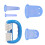Coppette Silicone Anticellulite con Rullo 3
