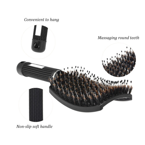 Pettine Massaggio Cuoio Capelluto Nylon Spazzola 1