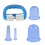 Coppette Silicone Anticellulite con Rullo 5