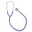 Double Head Stethoscope Medical Tool Purple 1