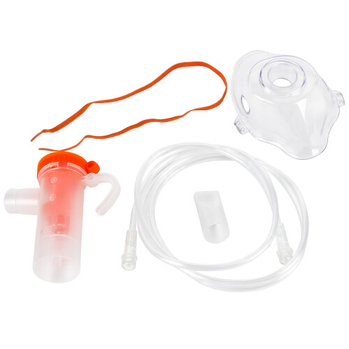 Nebulizer Cup Mouthpiece Disposable Oxygen Face Guard Adult