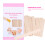 50pcs Spatole cera legno monouso 1