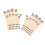 1 Pair Nylon Compression Fingerless Gloves Unisex 3