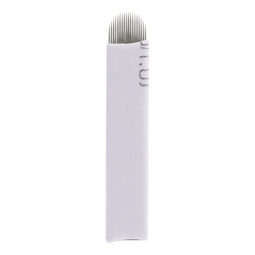 50Stks Gebogen 18 Naald Microblading Mes 1