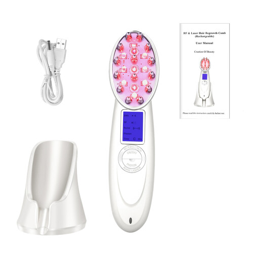 Laser-Haarwachstumskamm Anti-Haarausfall Massage