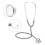 Double Head Stethoscope Medical Tool Grey 3