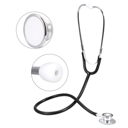 Multifunctional Dual Head Stethoscope Black 2