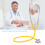 Double Head Stethoscope Medical Tool Yellow 2