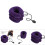 Portable Inflatable U Shape Cervical Neck Traction Device (Purple) 5