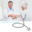Double Head Stethoscope Medical Tool Grey 4