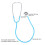 Double Head Stethoscope Medical Tool Blue 4