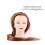 Makeup Mannequin Head for Hairdresser Training Blond 4