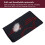 Sports Knee Pad Elastic Support M Black Red 3