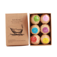 6pcs Handmade Aromatherapy Bath Bombs Spa Relaxation Moisturizing