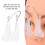 Nose Up Lifting Clip White 4