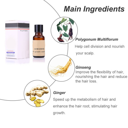Olio Essenza Crescita Capelli Ginseng Cuoio Capelluto 1