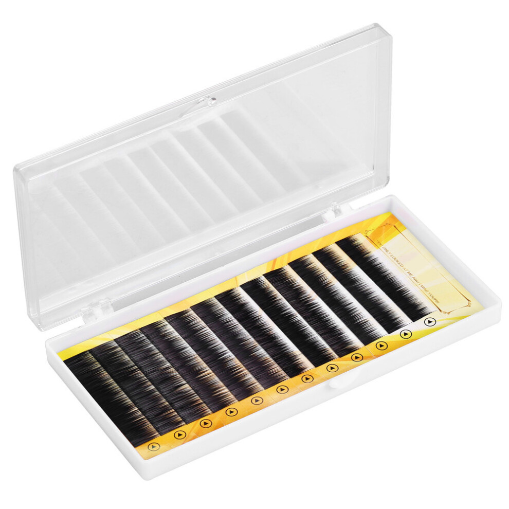 Black Mixed False Eyebrow Extension Individual 5-8Mm