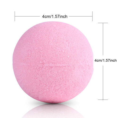 40g Handmade Bath Bomb Aromatherapy Relaxation Moisturizing Pink 2