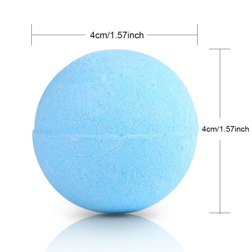 Handgemaakte badbom aromatherapie hydraterend blauw 2