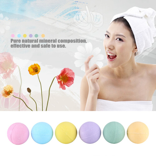 6pcs Handmade Aromatherapy Bath Bombs Spa Relaxation Moisturizing 2
