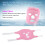 Turmalin-Gel-Magnetit-Gesichtsstraffmaske Massage-Tool 5