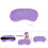 USB Verwarmd Stoom Oogmasker Lavendel Paars 5